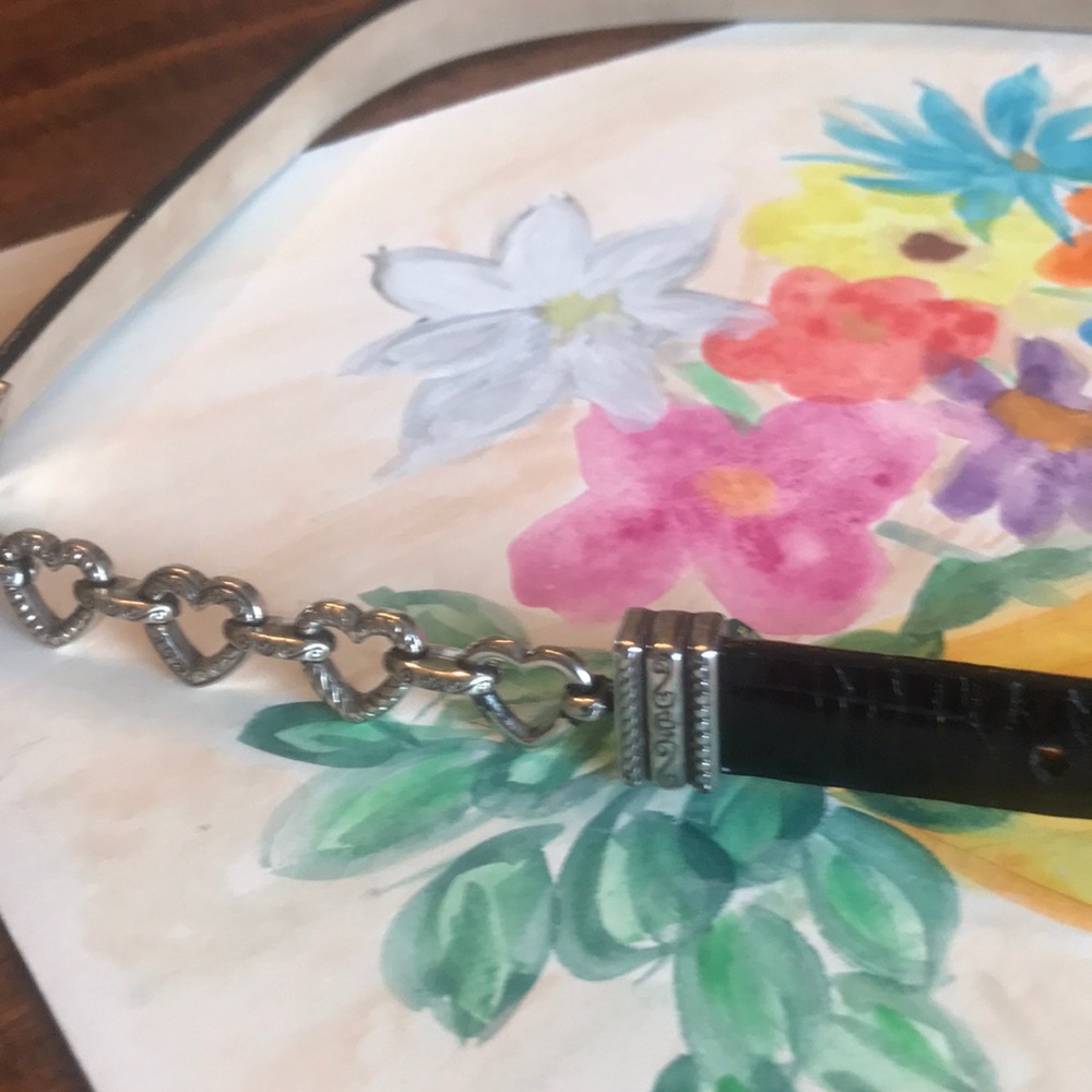 Brighton leather & hearts belt - Picture 4 of 8